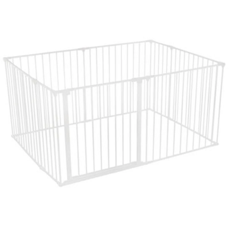 Image of Safetots Premium Multi Panel Play Den, 105Cm X 144Cm, White, 70Cm High