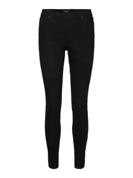 Image of VERO MODA Vmjudy Normal Waist Leggings Women Black