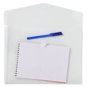 Image of Exacompta Envelope Pocket, A4, Frosted, 10 Packs of 5