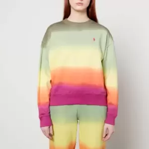 Image of Polo Ralph Lauren Womens Ombre Relaxed Sweatshirt - Ombre Dye - S