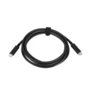 Image of Lenovo 4X90Q59480 USB cable 2m 2.0/3.2 Gen 1 (3.1 Gen 1) USB C Black