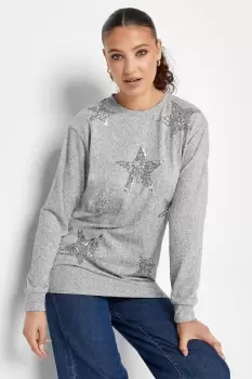 Image of Tall Sequin Star Jumper