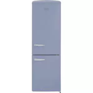 Image of CDA Florence Sea Holly 1194114 330L Frost Free Retro Freestanding Fridge Freezer