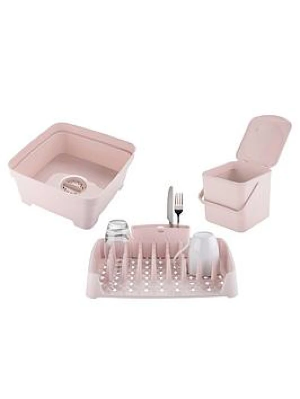 Image of Minky Minky Pink Kitchen Caddy Bundle Pink - Minky Pink MP82701