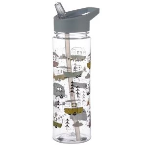 Image of Reusable 550ml Plastic Water Bottle - Wildwood Caravan