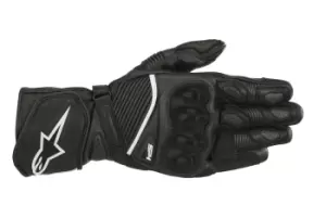 Image of Alpinestars SP-1 v2 Motorcycle Leather Gloves, black, Size 2XL, black, Size 2XL
