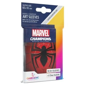 Image of Gamegenic Marvel Champions Art Sleeves: Spider Man (50-Pack)