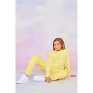 Image of I Saw It First Lemon Girls Basic Joggers - Yellow