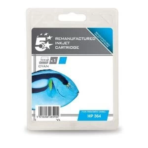 Image of 5 Star Office HP 364 Cyan Inkjet Cartridge
