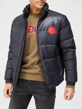 Image of Hugo Boss Biron Down Fill Padded Jacket Black Size L Men