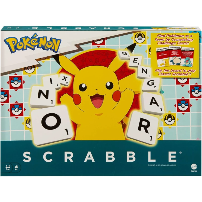 Image of Scrabble Scrabble Pokemon 51 Board Games One Size Multi 89010099000