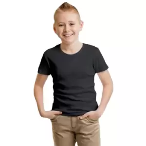 Image of Casual Classic Childrens/Kids Ringspun Tee (3-4 Years (104cm)) (Kelly Green)