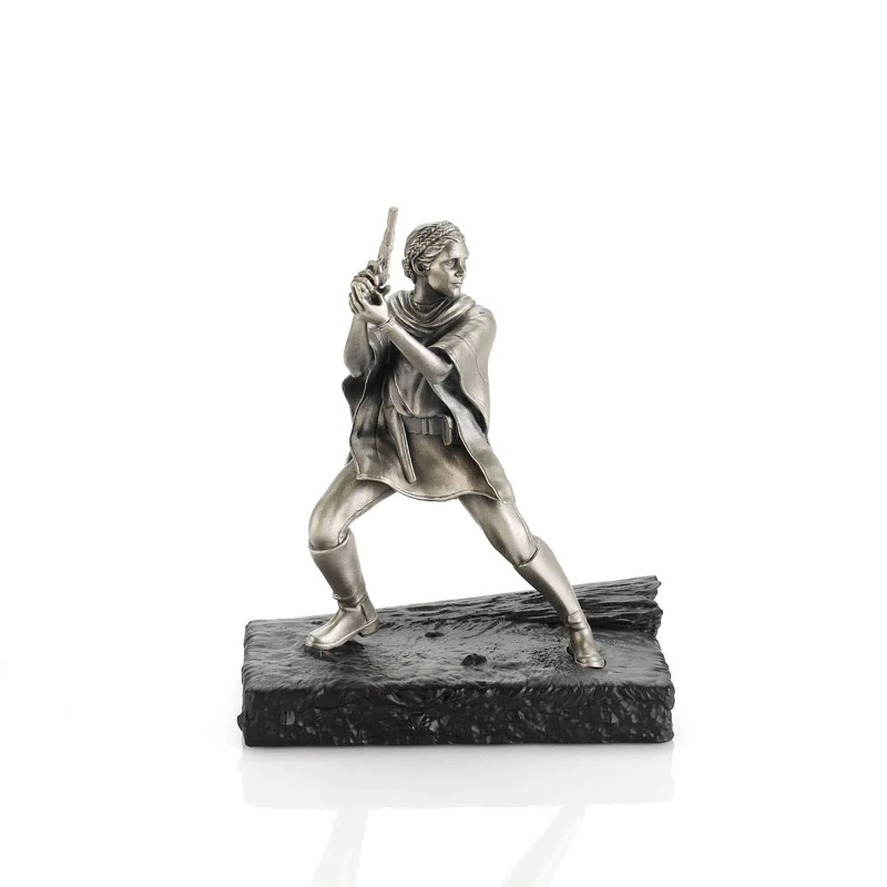 Image of Royal Selangor Star Wars Leia Endor Figurine