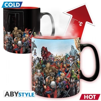 Image of Marvel - Heat Changing Mug
