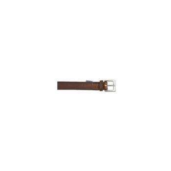 Image of Ancol - Vintage Leather Padded Collar Chestnut 50cm - 30703