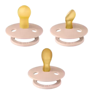 Image of BIBS Try-It Colour 3 Pack Size 1 Blush 3 pcs