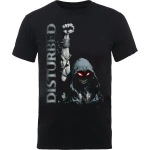 Image of Disturbed - Up Yer Military Unisex Medium T-Shirt - Black