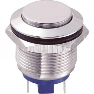 Image of TRU COMPONENTS GQ19H 10JS Tamper proof pushbutton 48 Vdc 2 A 1 x OffOn IP65 momentary