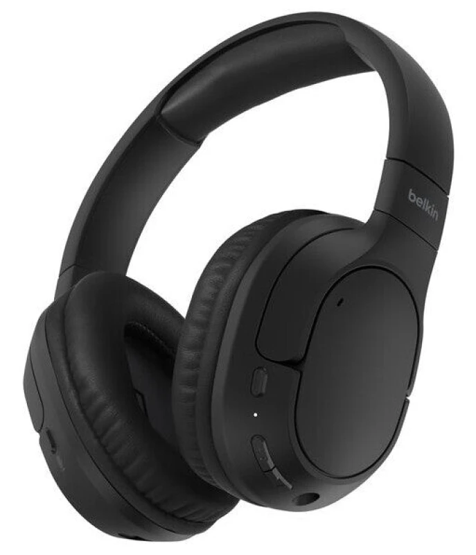 Image of BELKIN SoundForm Surround Wireless Bluetooth Headphones - Black 745883908868
