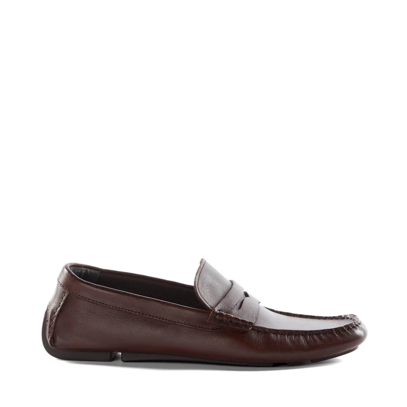 Image of Dune London Brantley Loafers Brown 509 male 7 (41)