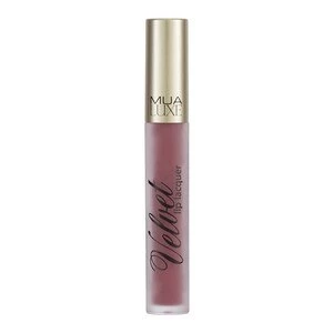 Image of MUA Luxe Velvet Lip Lacquer Elegance Brown