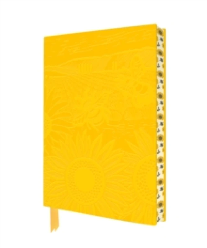 Image of Kate Heiss: Sunflower Fields Artisan Art Notebook (Flame Tree Journals) Notebook / blank book