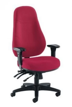 Image of Cheetah Fabric Chair Ruby