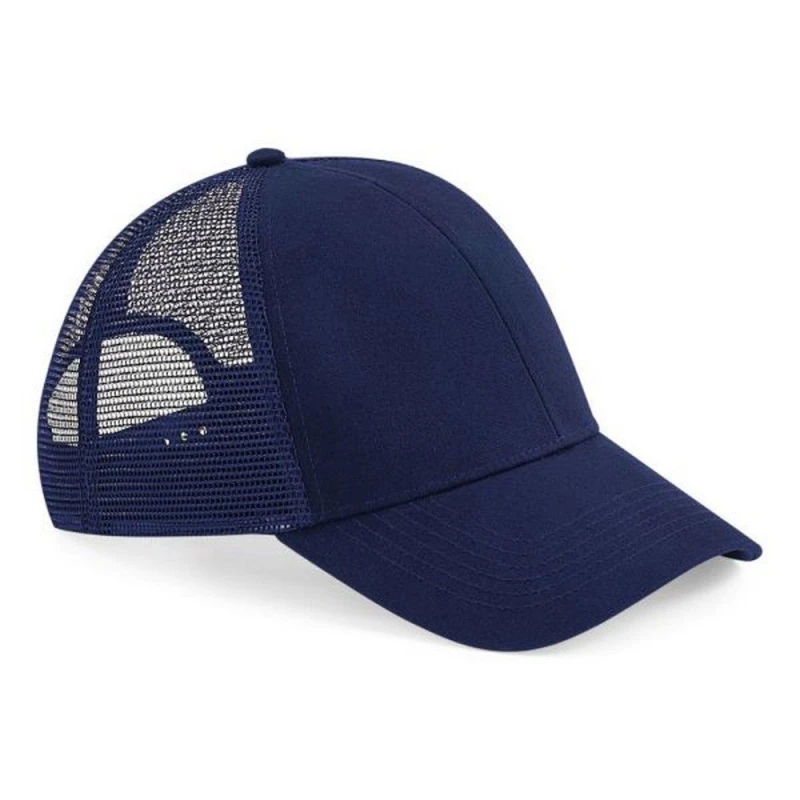 Image of Beechfield Beechfield Men Trucker Cap in Navy Navy One Size Male 5059699212596