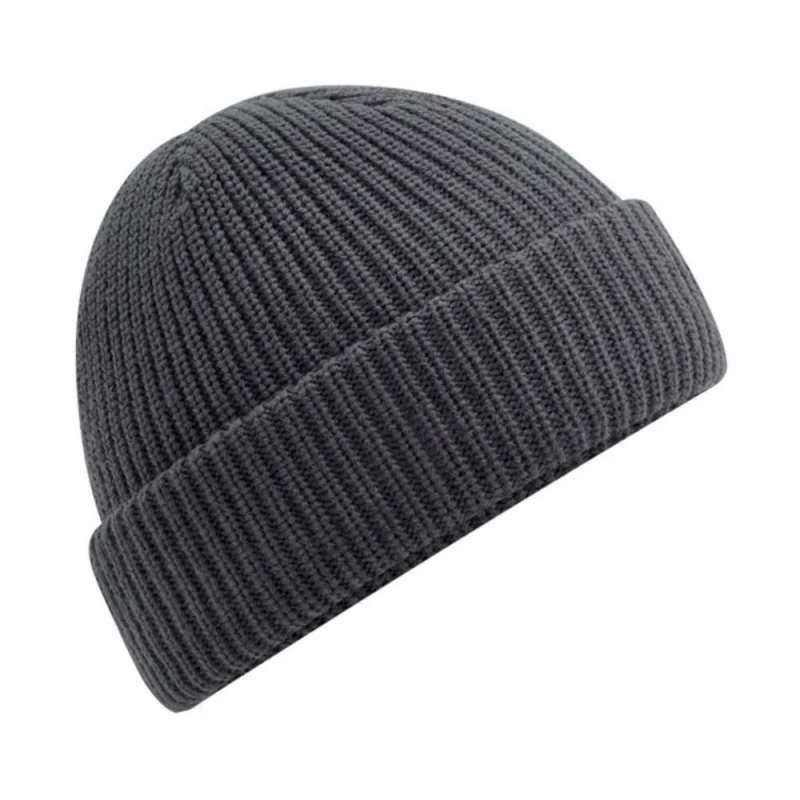 Image of Beechfield Beechfield Men Water Repellent Beanie in Mid Grey Mid Grey One Size Male 5059958779815