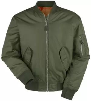 Image of Brandit MA1 Bomber Jacket olive