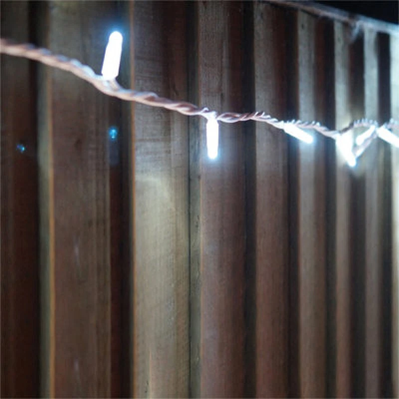 Image of Eagle Connect LED String Lights White Rubber Cool White 15M