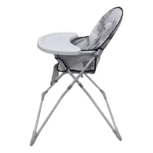 Image of My Babiie Mbhc1 Grey Tie Dye Compact Highchair