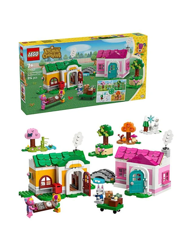 Image of LEGO Animal Crossing LEGO Animal Crossing 2 Houses - LEGO Animal Crossing Male TC78201
