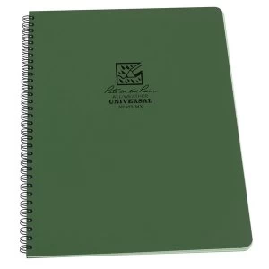 Image of Rite In The Rain Universal Notebook Side Spiral Bound 4.5 x 7" Green