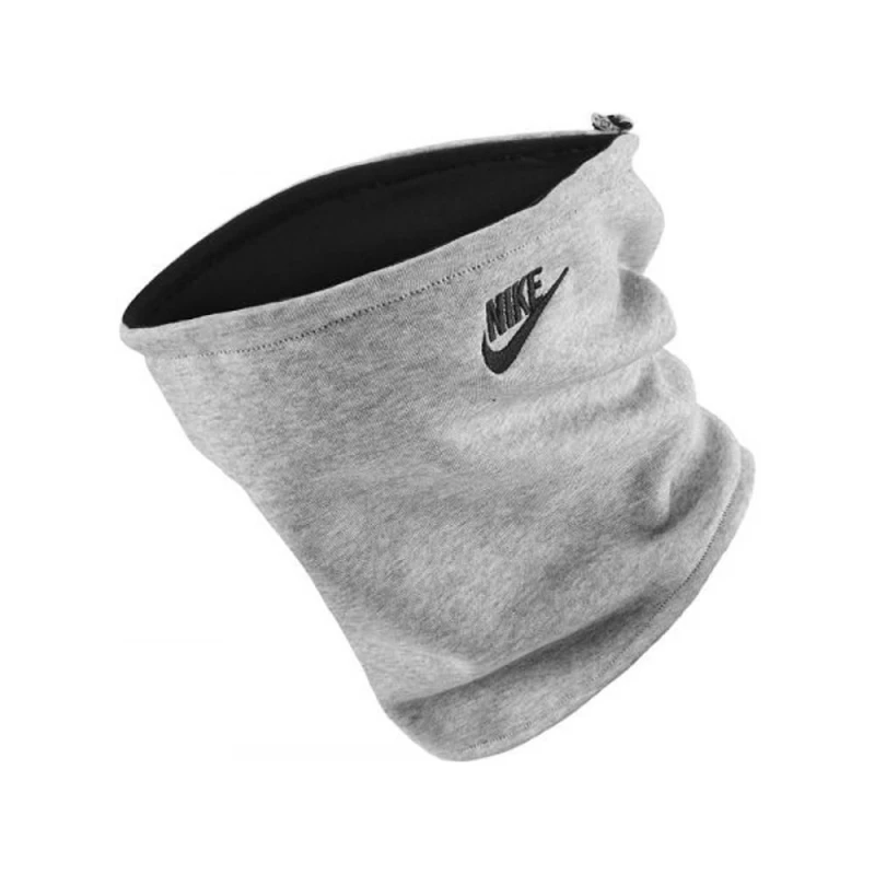 Image of Nike Mens Club Reversible Fleece Neck Warmer in Charcoal Charcoal Male One Size
