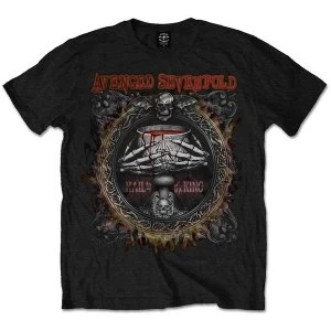 Image of Avenged Sevenfold - Drink Unisex Large T-Shirt - Black