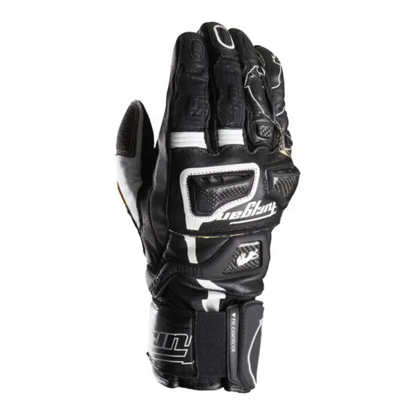 Image of Furygan Styg20 X Kevlar Gloves Black White Size M
