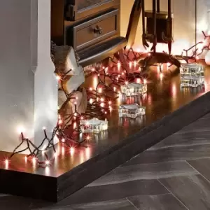 Image of The Winter Workshop - 1200 LED String Christmas Lights - 60m Indoor & Outdoor Multi Function Timer Megabrights - Copper Glow