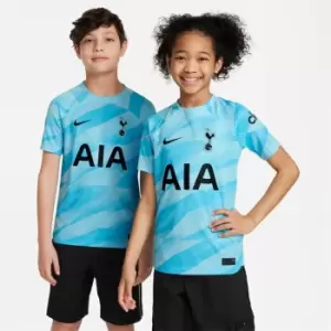 Image of Nike Tottenham Hotspur Goalkeeper Shirt 2023 2024 Juniors - Blue