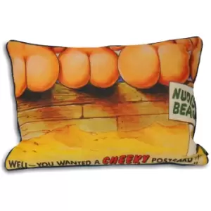 Image of Riva Home Bamforth Nudist Beach Cushion Cover (35x50cm) (Multi) - Multi