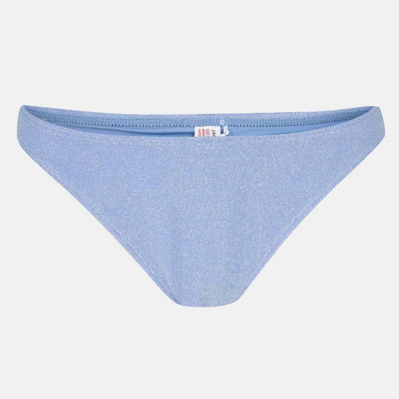 Image of Jack Wills High Shine Adjustable Bikini Bottom - Blue Blue 14