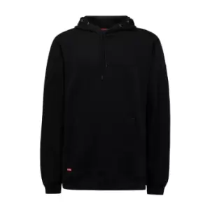 Image of Brushed Fleece Hoodie Sweat Shirts Black Large