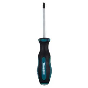 Image of Makita B-66092 Hex Shaft Go Through Pozi Screwdriver PZ1 x 75mm