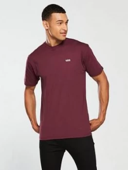 Image of Vans Left Chest Logo T Shirt Port Royal Size S Men