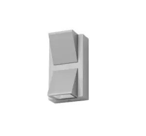 Image of Loyd LED Outdoor Up Down Wall Light Grey IP54