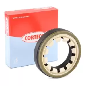 Image of CORTECO Gaskets FIAT,PEUGEOT,CITROEN 20015497B 312126,96080792,9403121269 Shaft Seal, differential 312126
