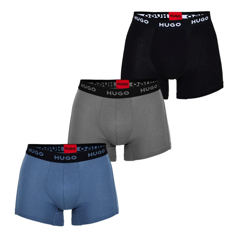 Image of Hugo Mens Triple Pack Trunks Miscellaneous male Small