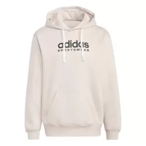 Image of adidas All SZN Fleece Graphic Hoodie Mens - Pink
