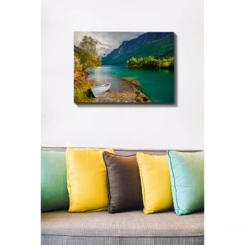 Image of Kanvas Tablo (50 x 70) - 262 Multicolor Decorative Canvas Painting