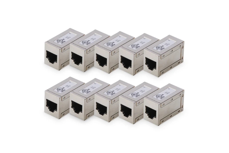 Image of Digitus CAT 6. modular couplers. shielded - 10 pieces